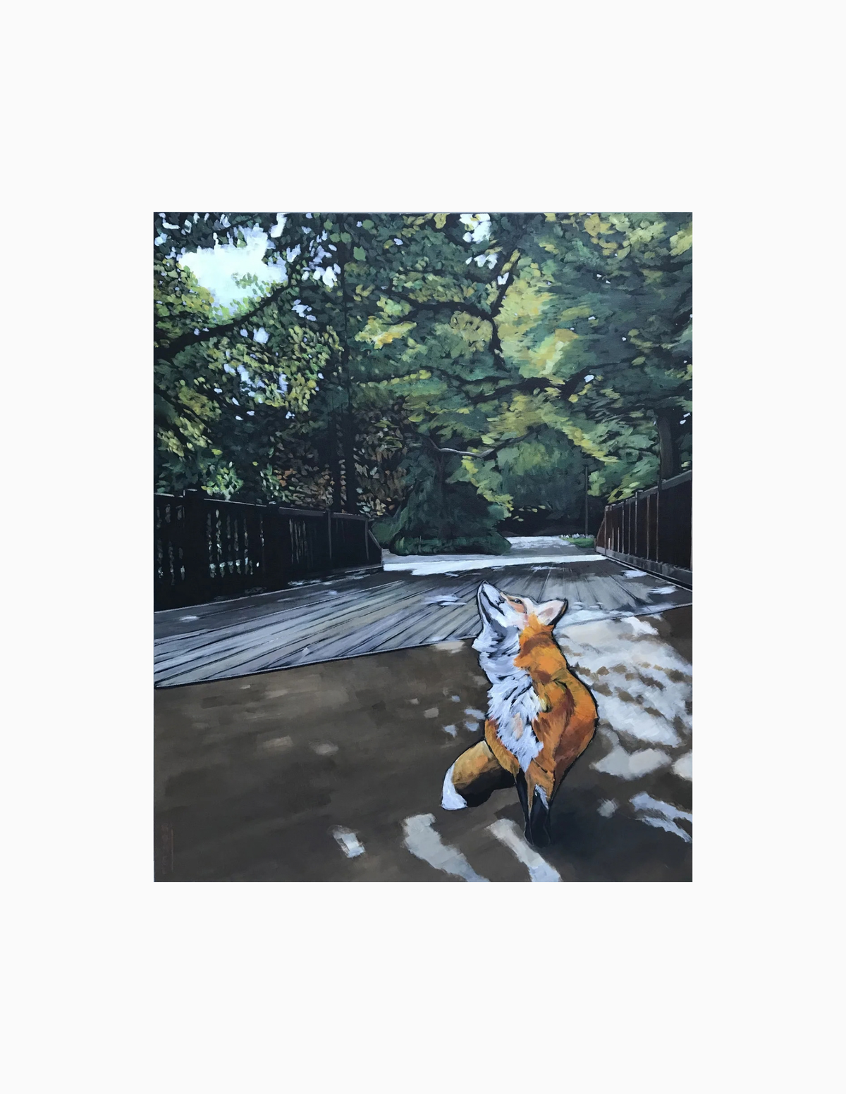 BorEli - Peinture - Renard