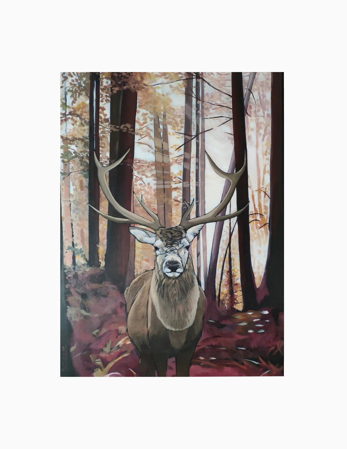 BorEli - Peinture - Cerf