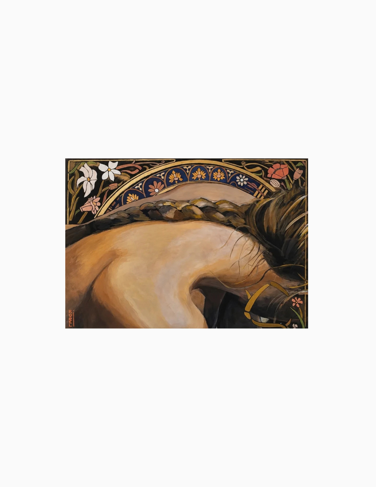 BorEli - Peinture - La natte
