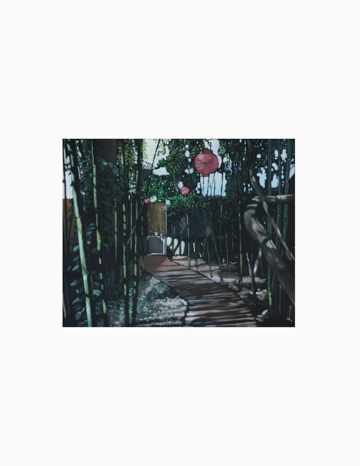 BorEli - Peinture - Jardin