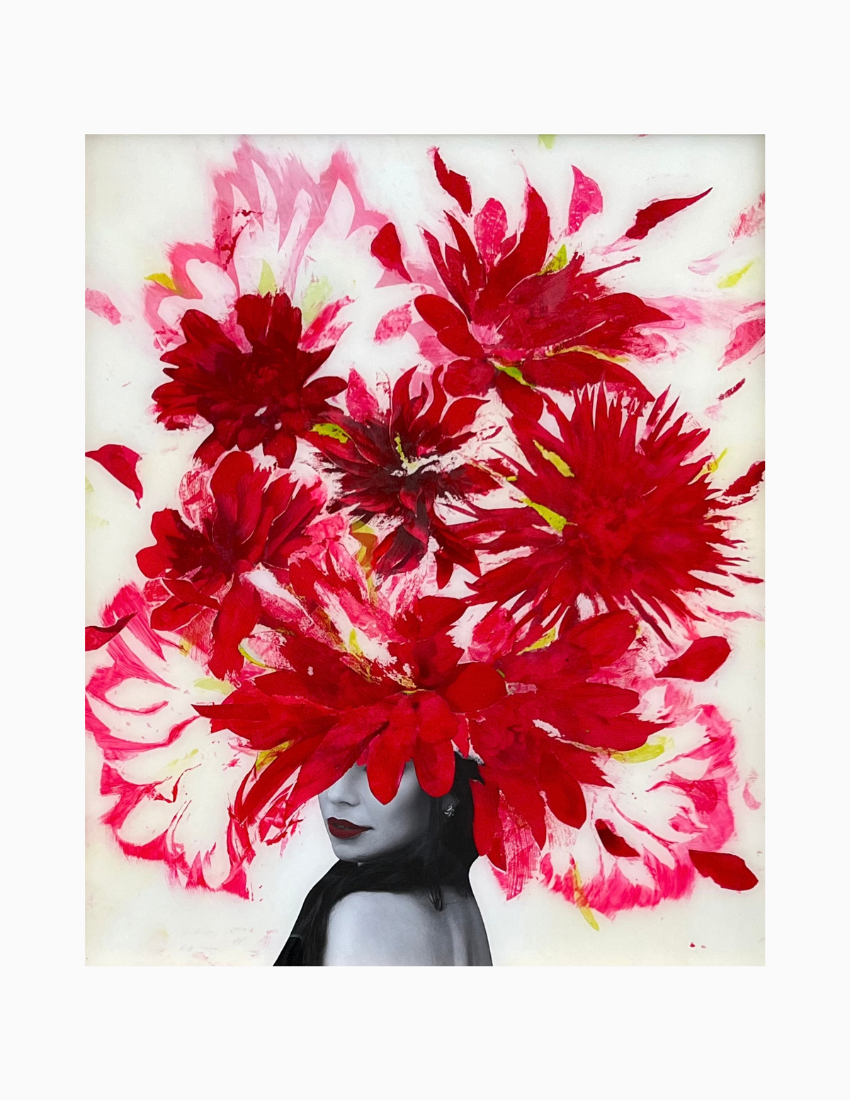 Charlotte PERROT - Peinture - FLOWERS POWER