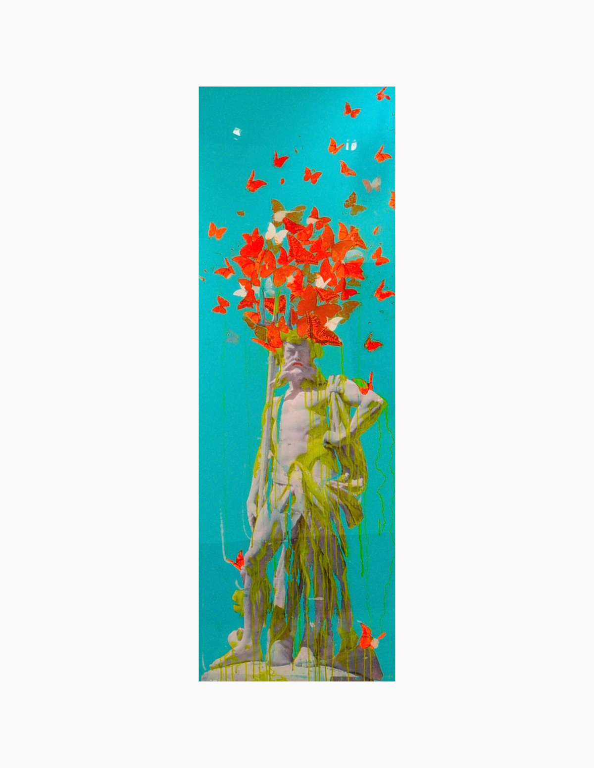 Charlotte PERROT - Peinture - NEPTUNE (bleu)