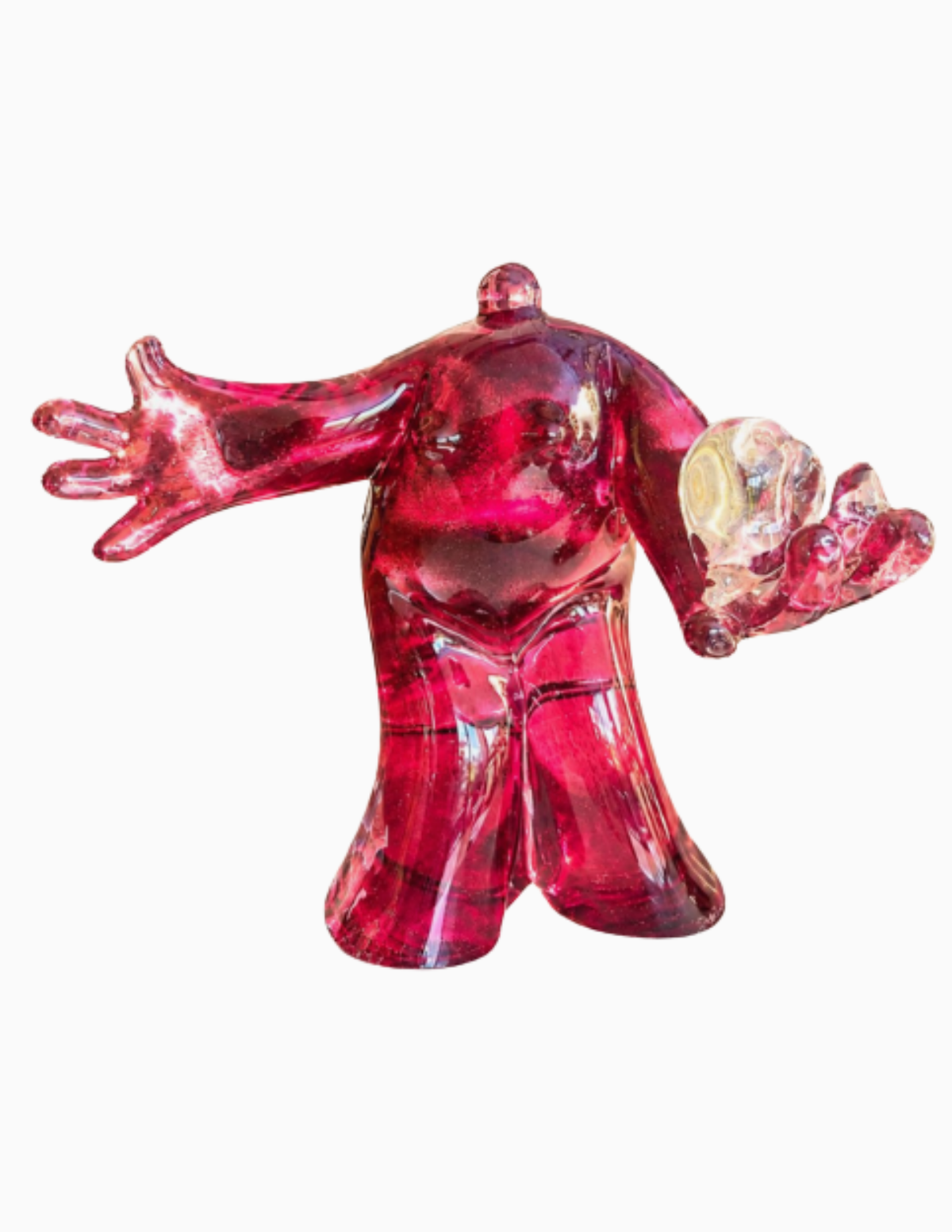 Laurence DRÉANO - Sculpture - Veuillez recevoir mon coeur