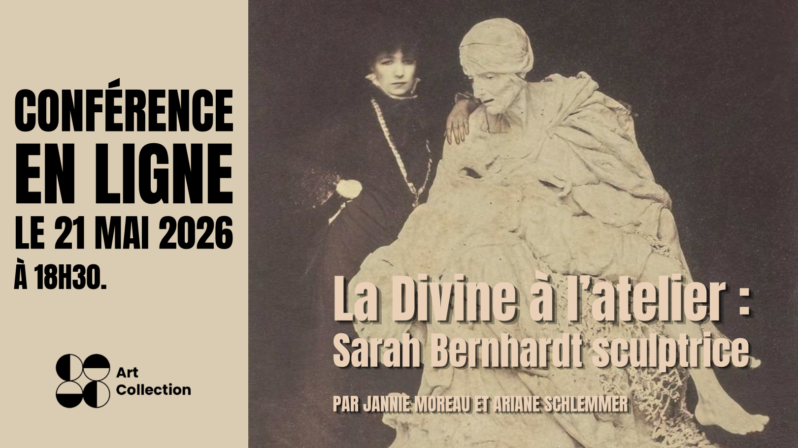 La Divine à l’atelier : Sarah Bernhardt sculptrice