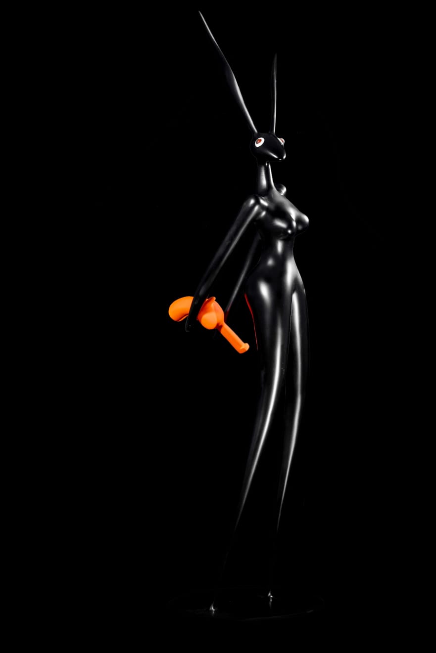 Bad Bunny In Black