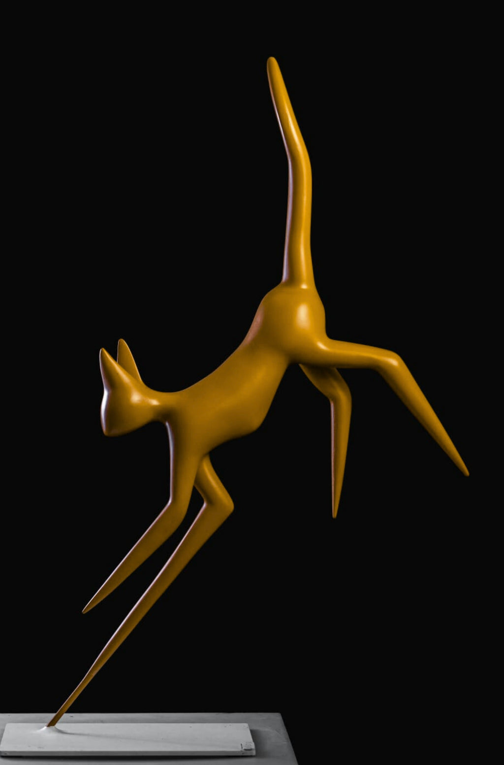 Olivier CAUX - Chat Jaune