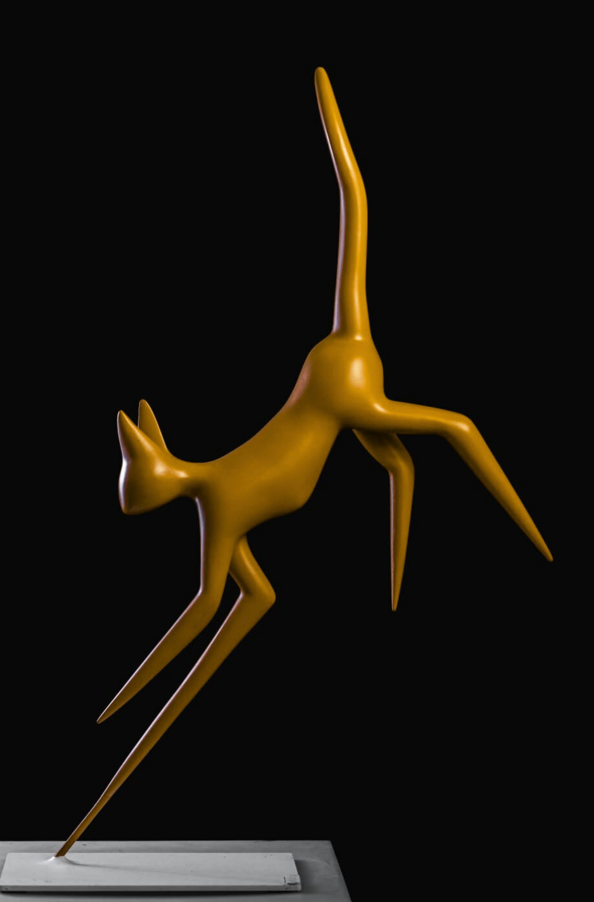 Olivier CAUX - Chat Jaune