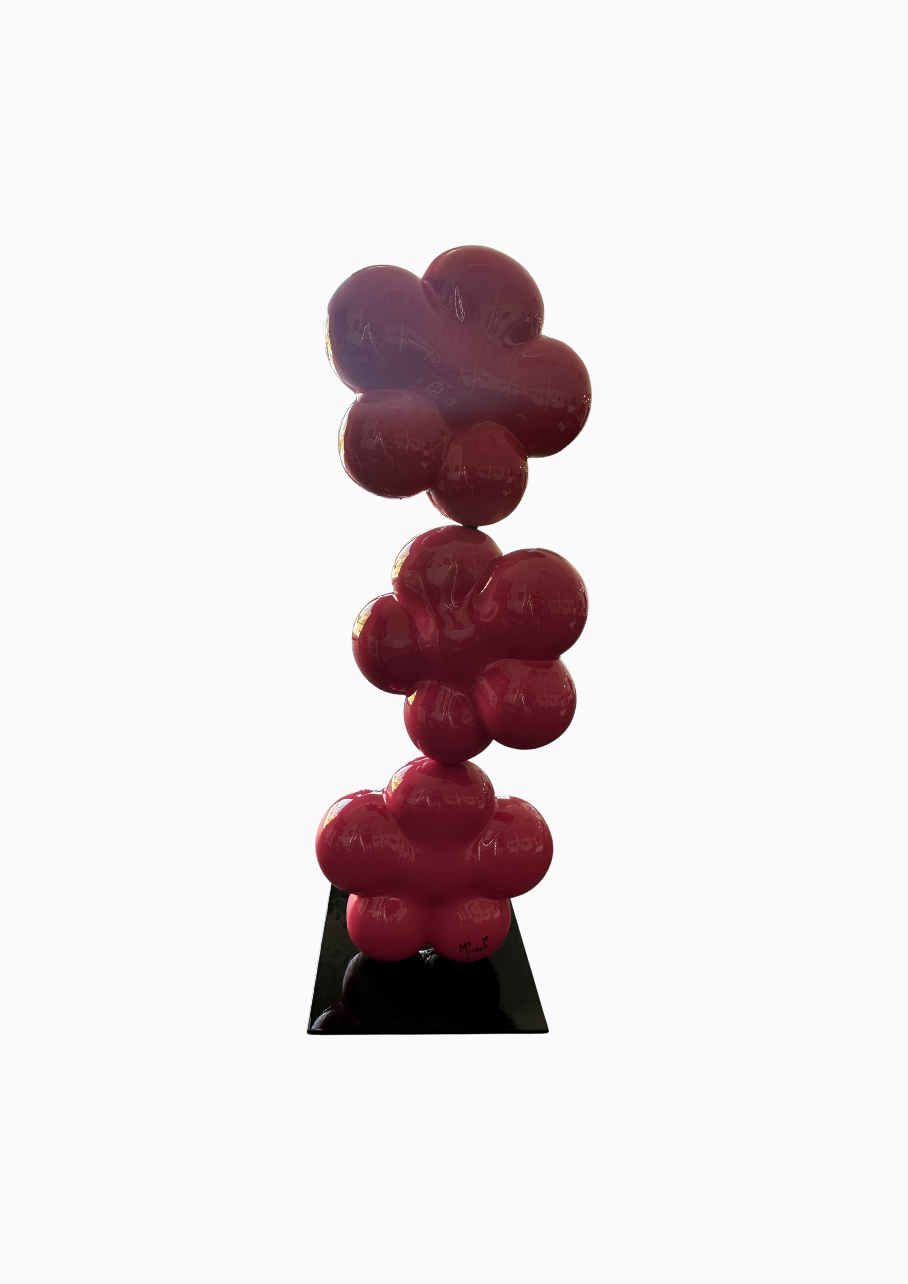 Mr. MICROBE – Sculpture – L'Équilibriste