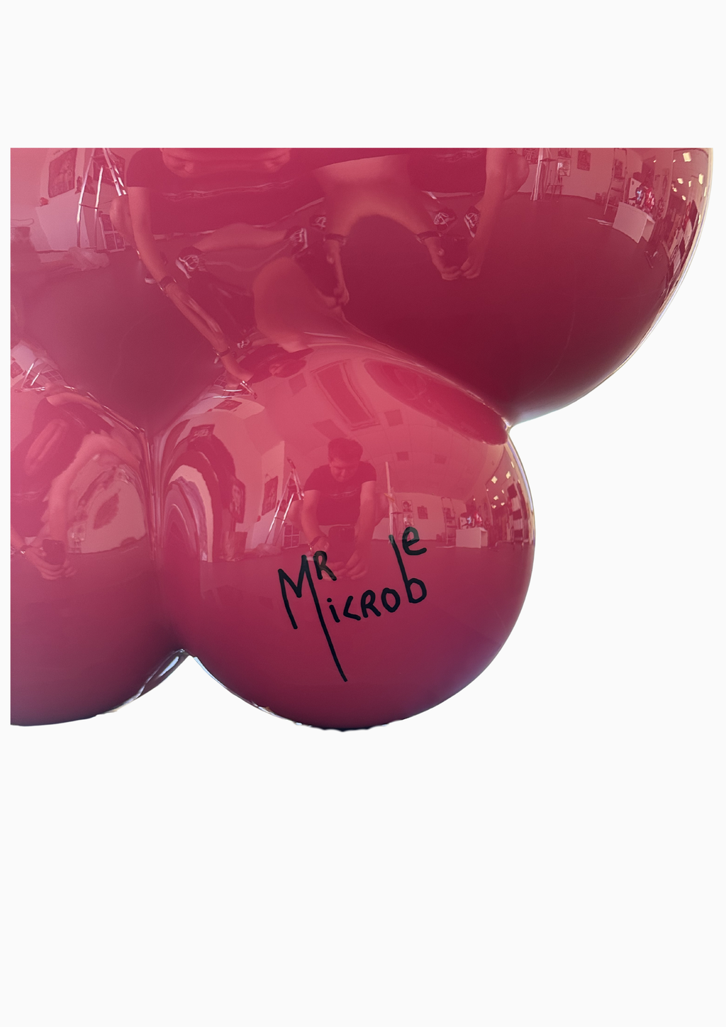 Mr. MICROBE – Sculpture – L'Équilibriste