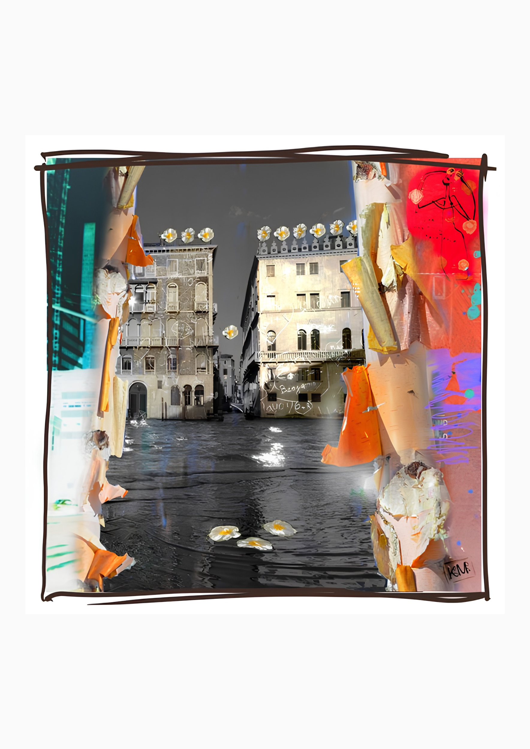 K'Moma – Impression – Lever de Rideau Venise, Italie