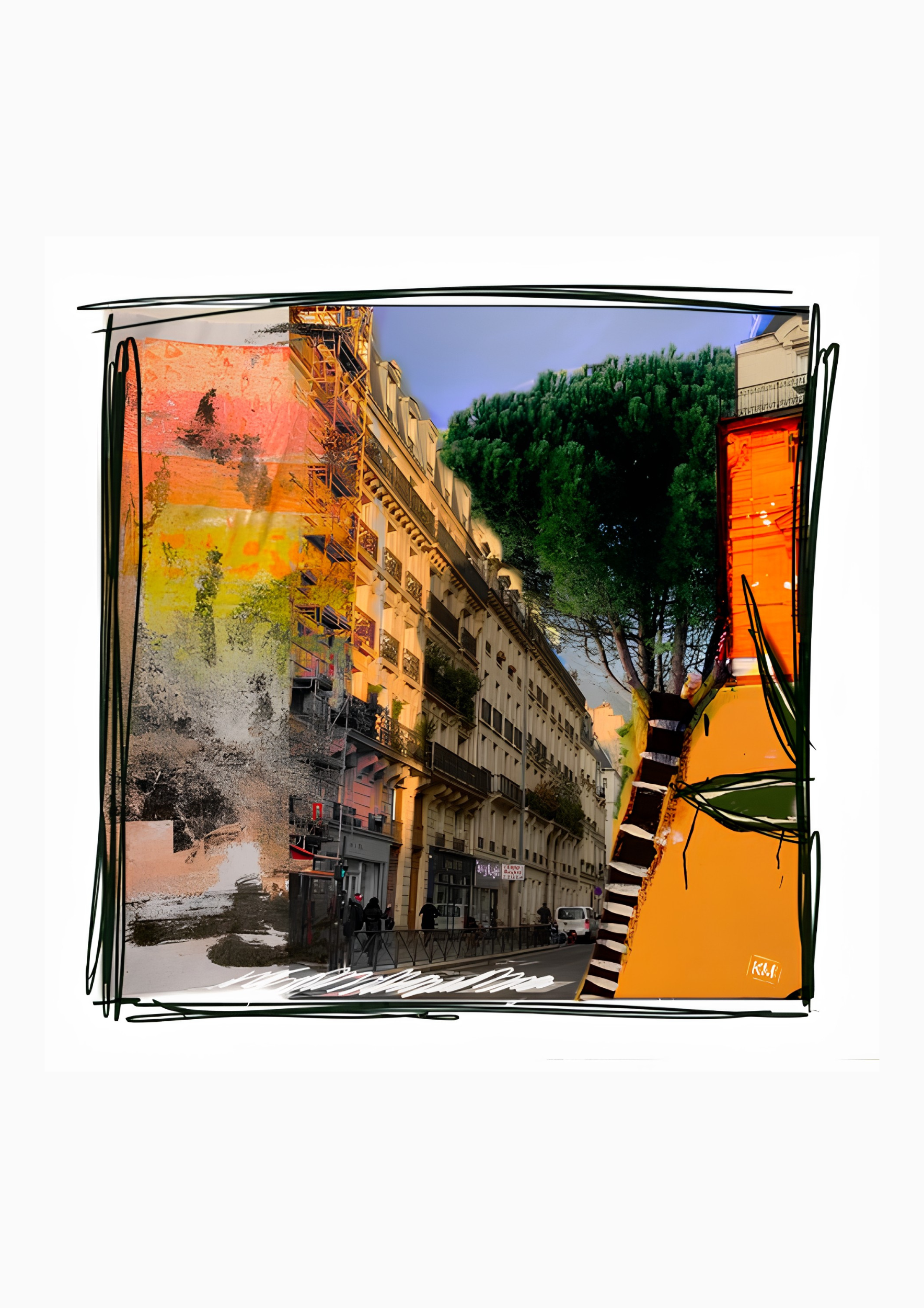 K'Moma – Impression – Montmartre, Paris