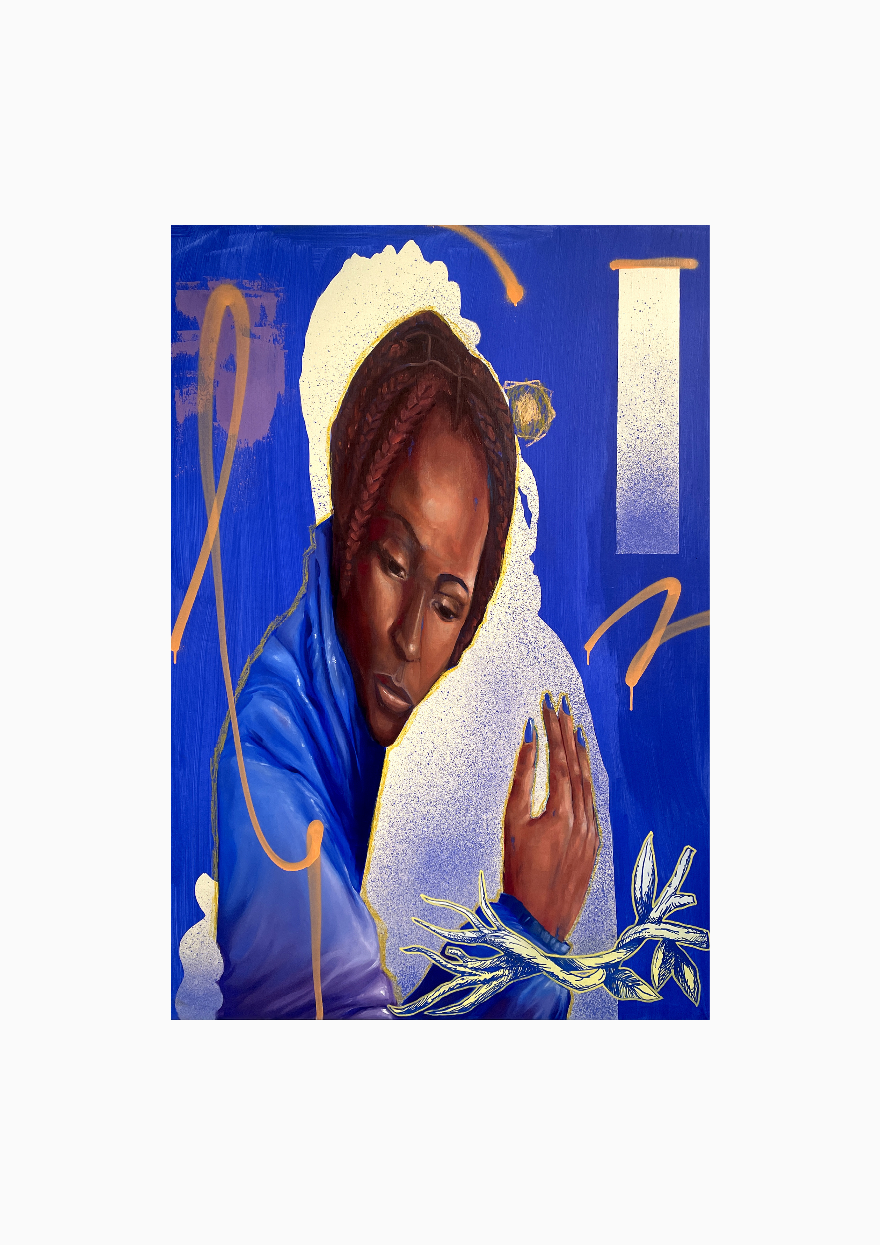 KOYE – Peinture – Absente Présence