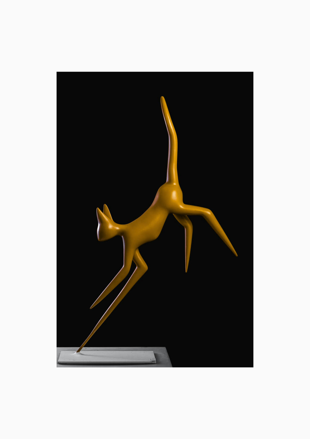 Olivier CAUX - Chat Jaune