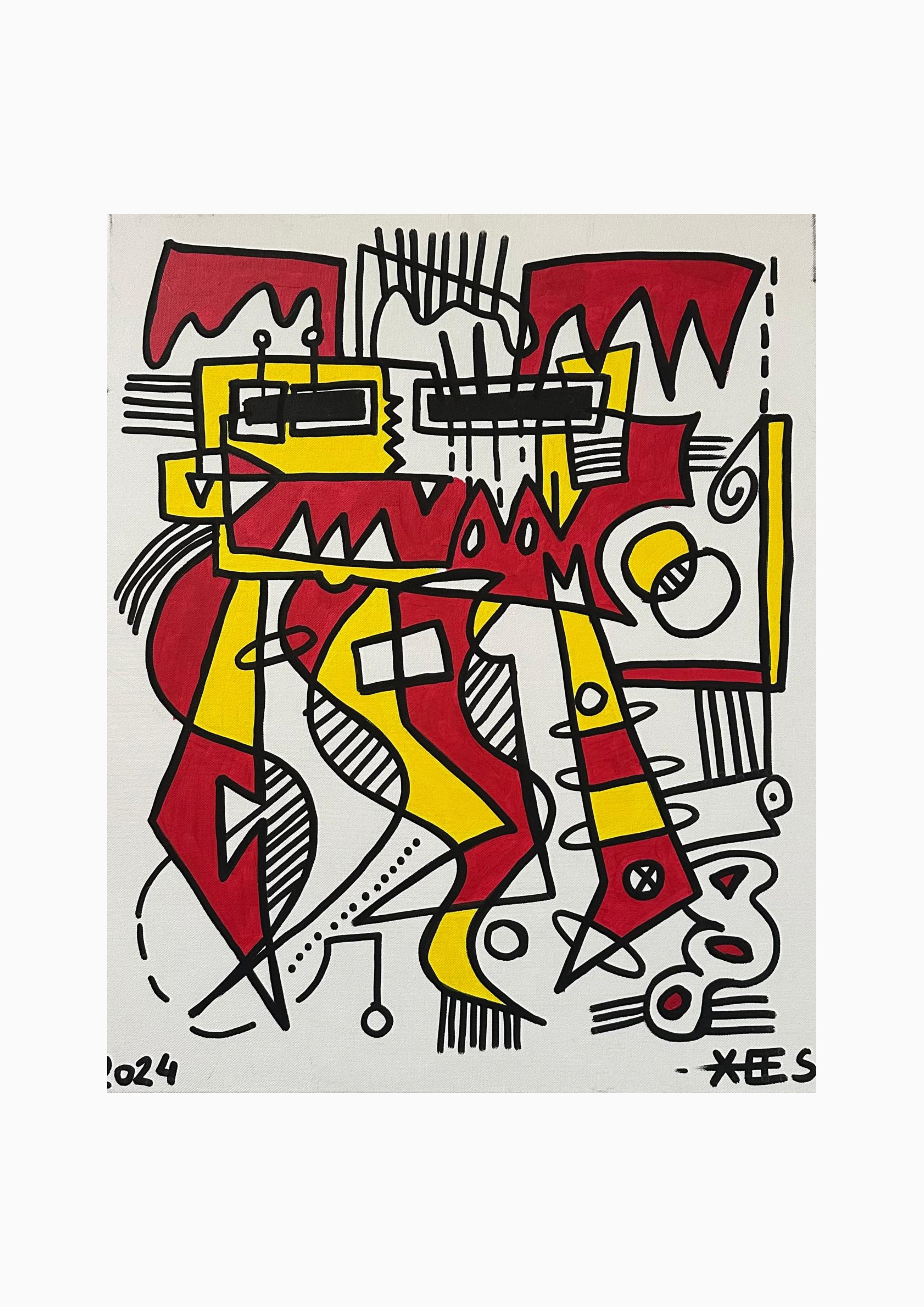 XEES - Rouge et Jaune