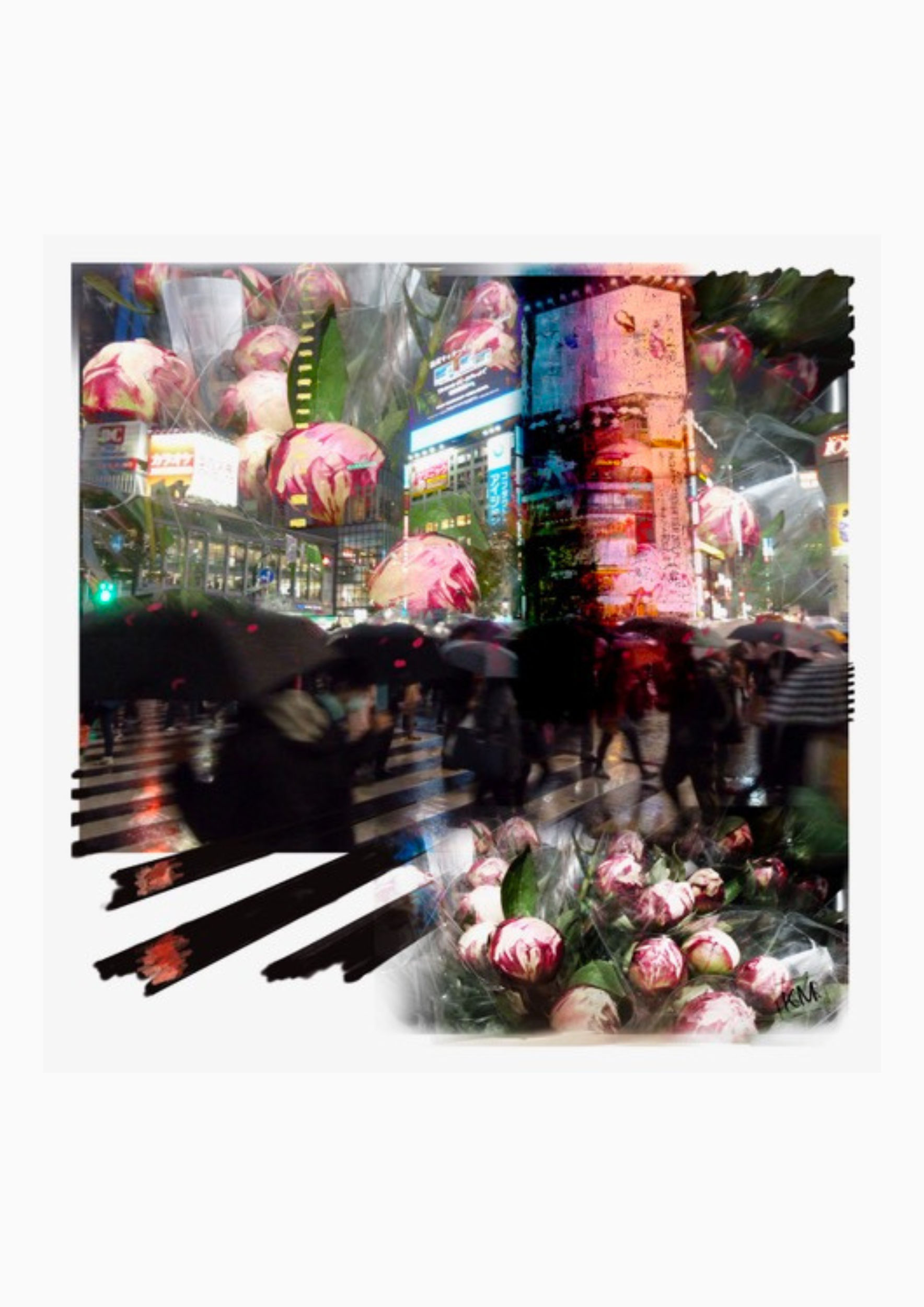 K'Moma – Impression – Pivoines, Japon